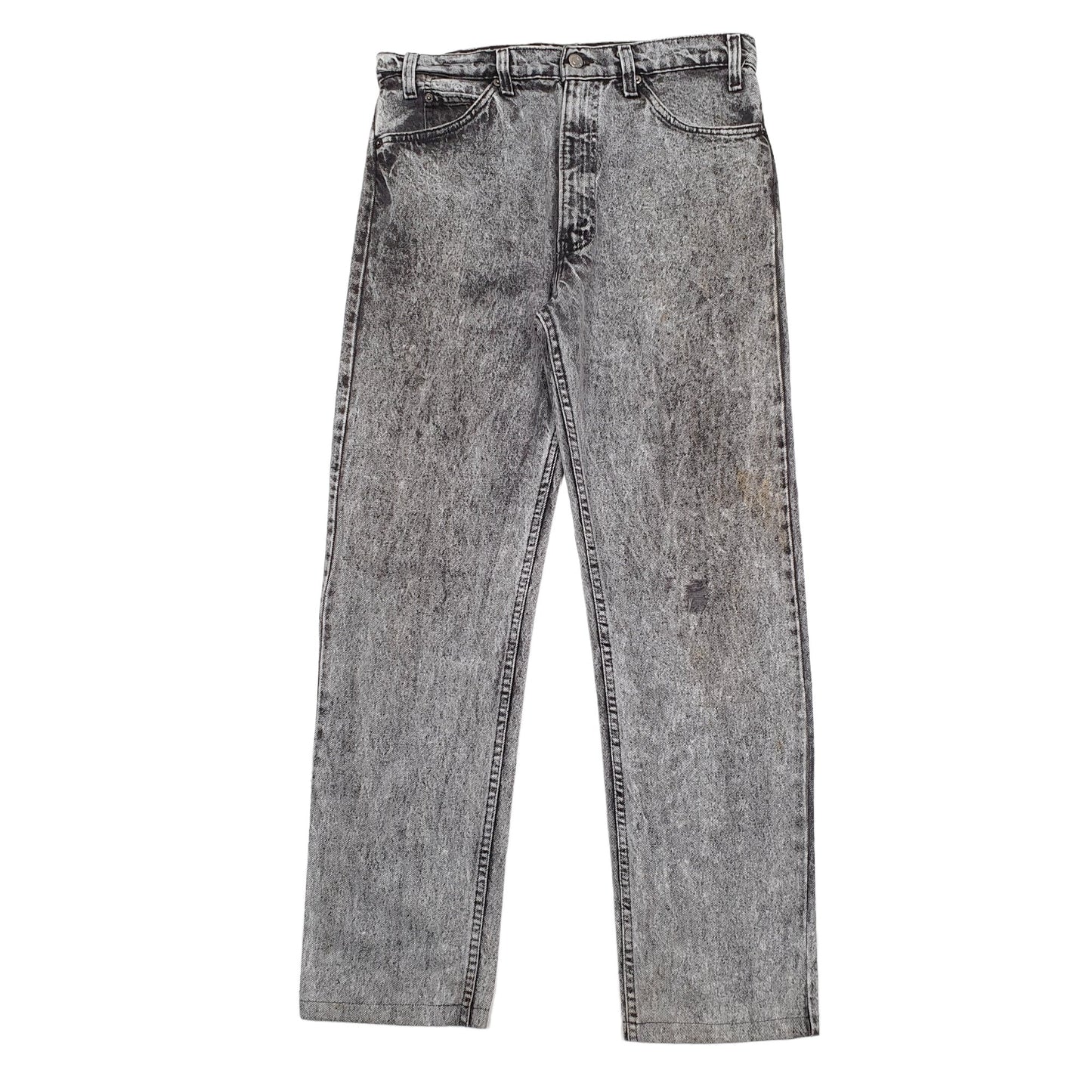 Mens Grey Levis Vintage 90's Made In USA 505 JeansW34 L30