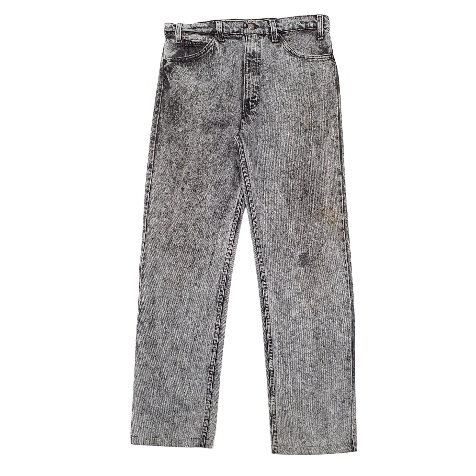 Mens Grey Levis Vintage 90's Made In USA 505 JeansW34 L30