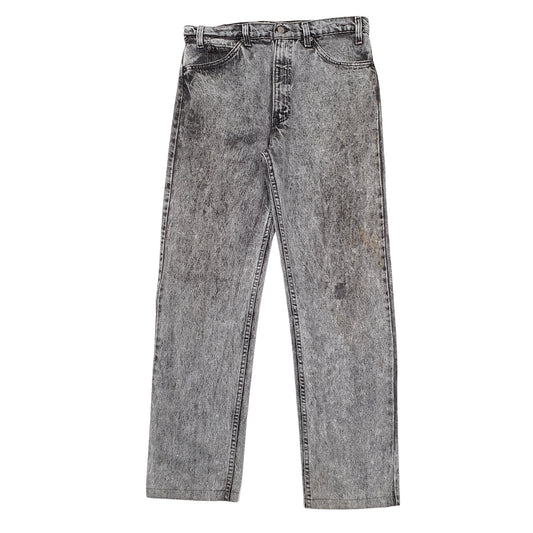 Mens Grey Levis Vintage 90's Made In USA 505 JeansW34 L30