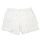 Mens Cream Savane Utility Safari Jungle Elasticated Cargo Shorts