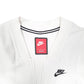 Mens White Nike  Gilet Jumper