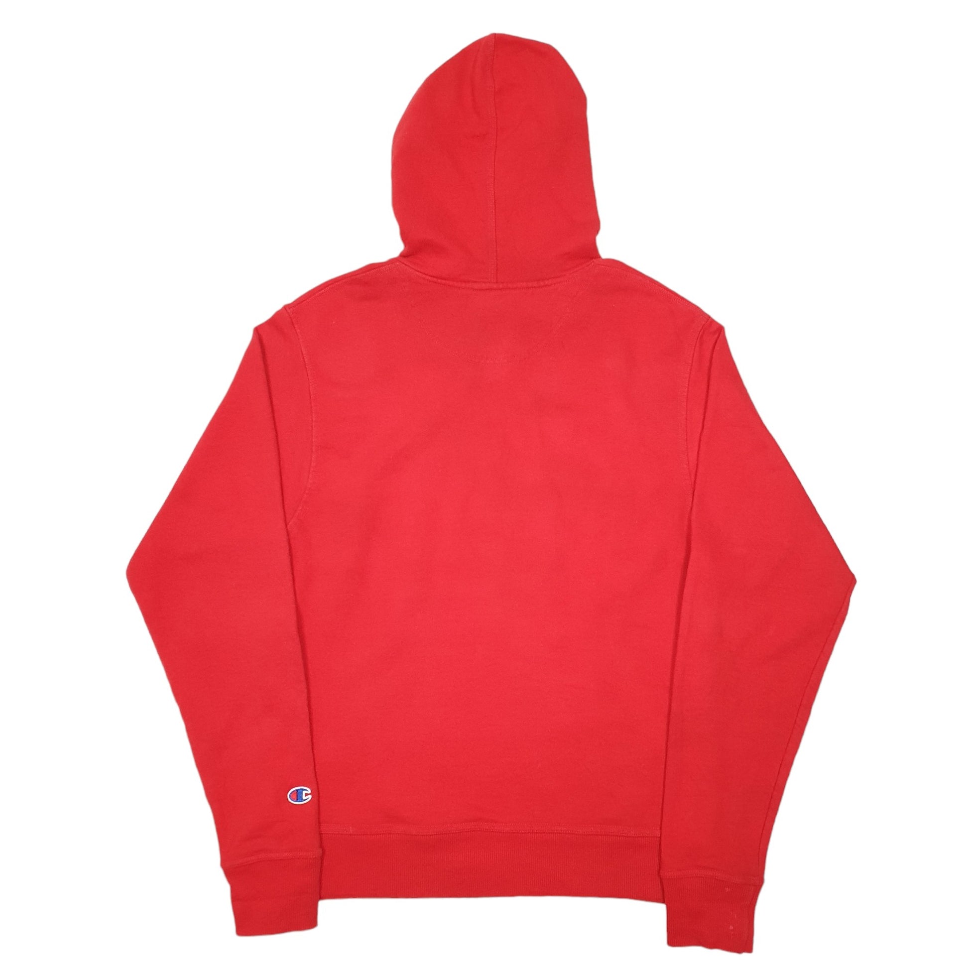 Mens Red Champion  Hoodie Jumper