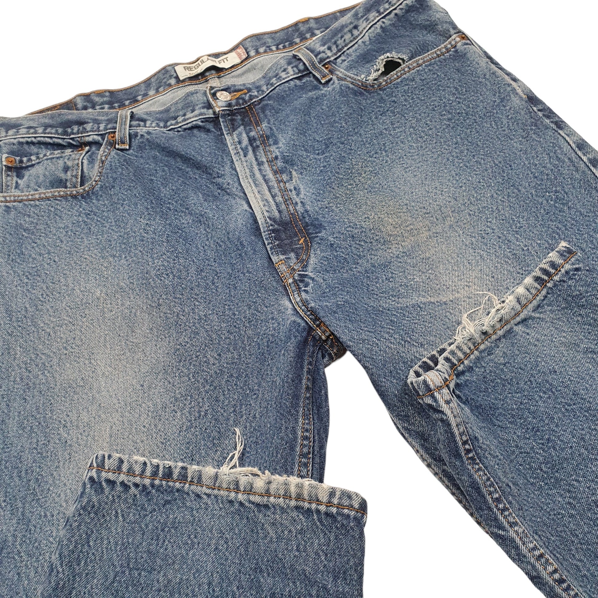 Mens Blue Levis  505 JeansW42 L30