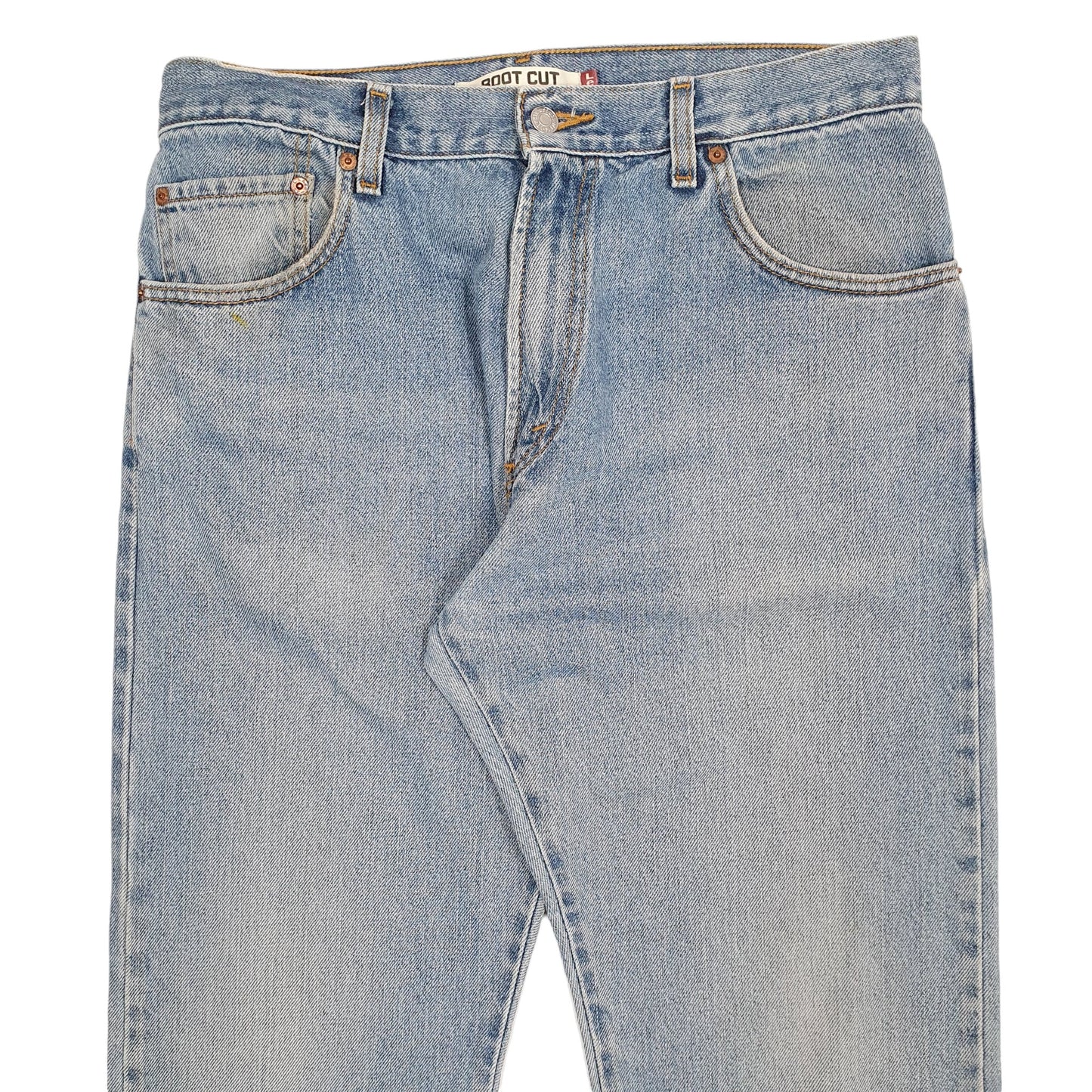 Mens Blue Levis Vintage 2000s 517 JeansW34 L34