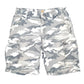 Mens Grey Carhartt Combat Camouflage Relaxed Cargo Shorts