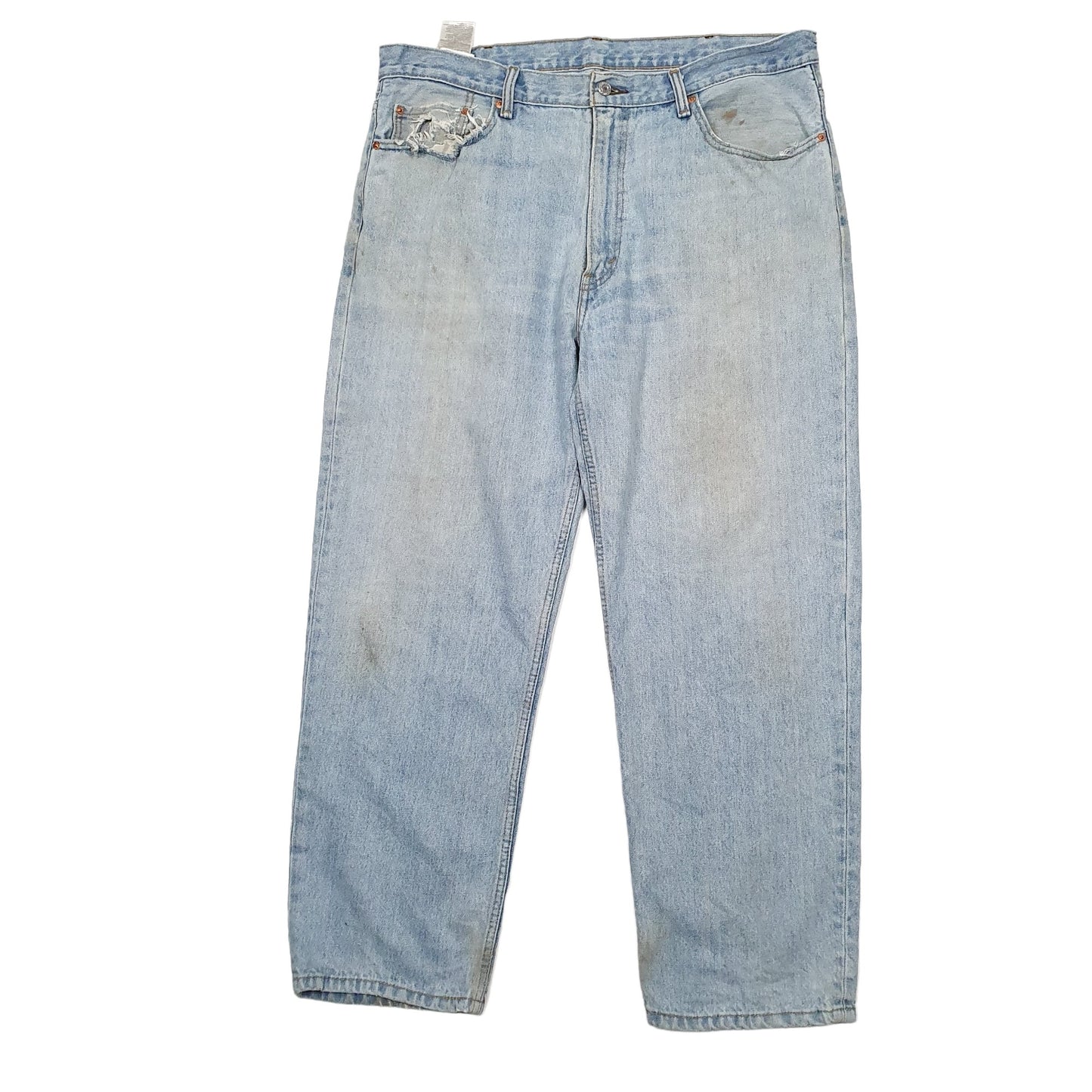 Mens Blue Levis  550 JeansW40 L30