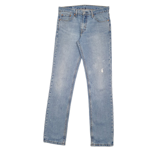 Mens Blue Levis  505 JeansW34 L34