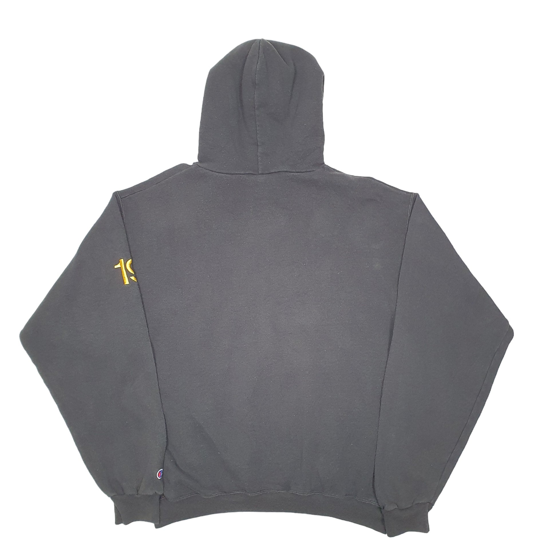 Mens Black Champion Cathedral Softball USA Hoodie Jumper