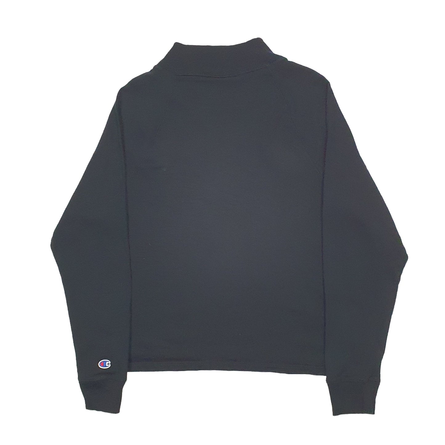 Womens Black Champion  Crewneck Jumper