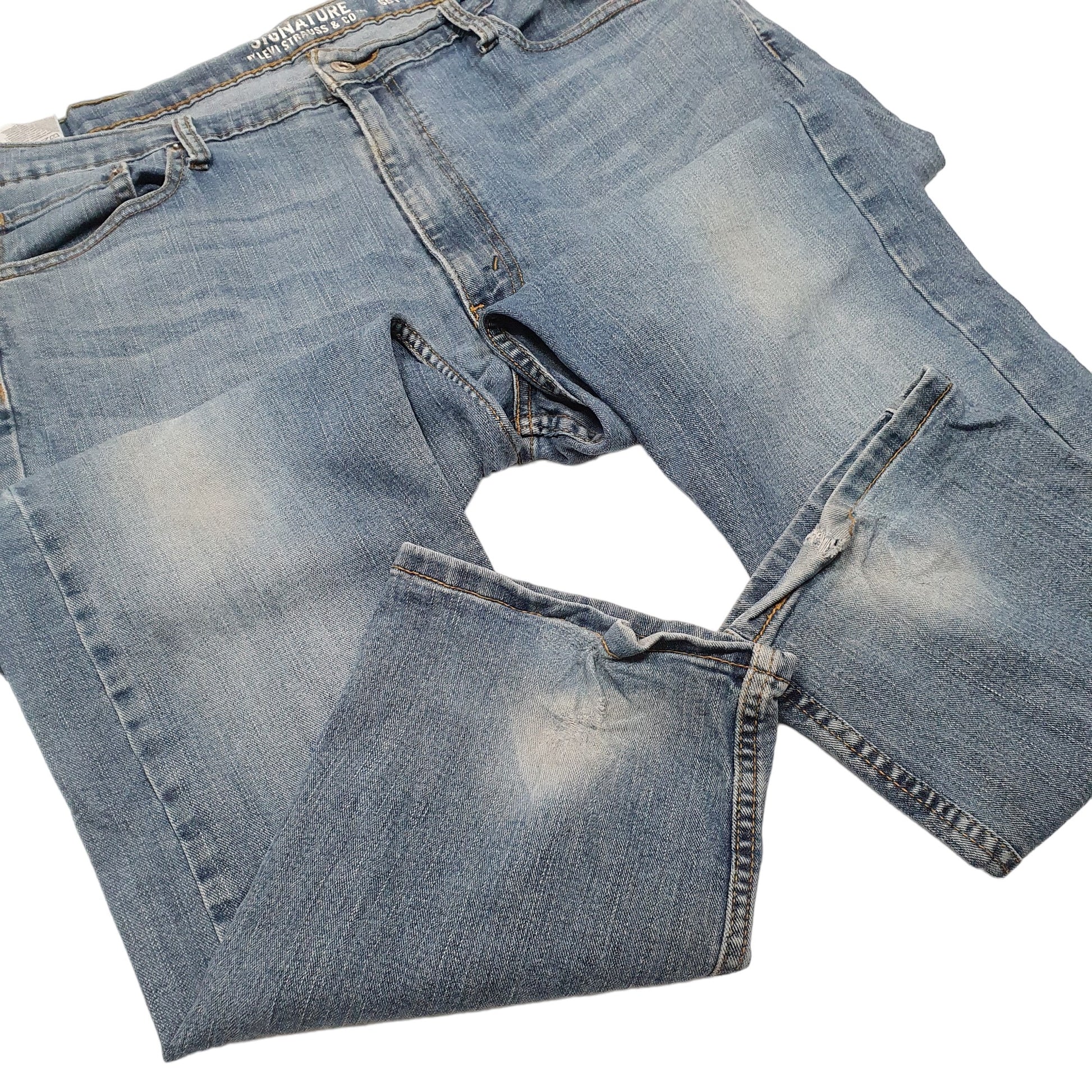 Mens Blue Levis Stretch Signature JeansW40 L30