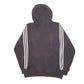 Mens Black Adidas Spellout Hoodie Jumper