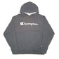 Mens Black Champion  Hoodie Jumper