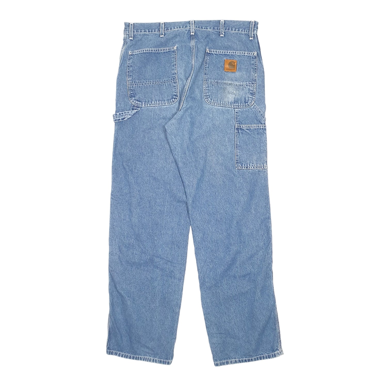 Mens Blue Carhartt Carpenter B13 JeansW36 L32