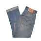 Womens Blue Levis  595 JeansW28 L26