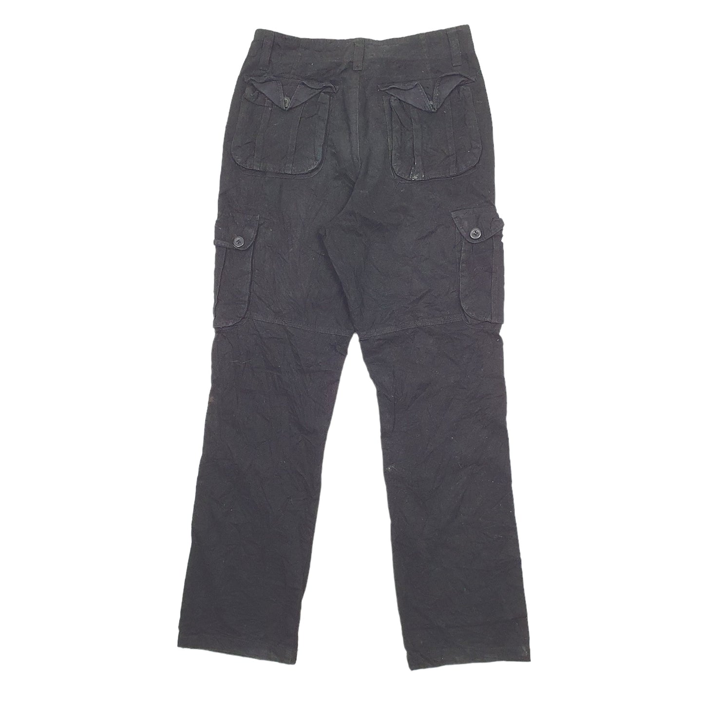 Mens Black Carhartt  Cargo Trousers