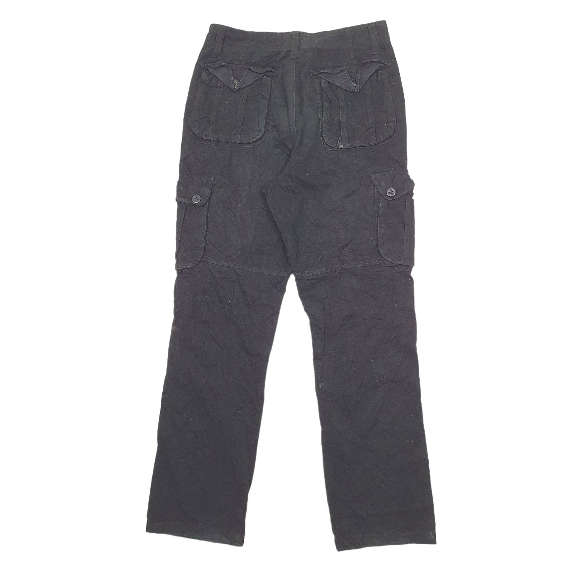 Mens Black Carhartt  Cargo Trousers