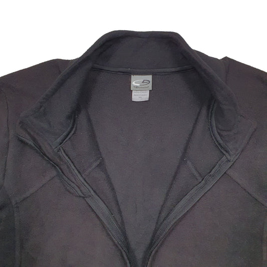 Womens Black Champion  Full Zip Jumper