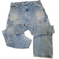 Mens Blue Dickies Double Knee Carpenter JeansW36 L32