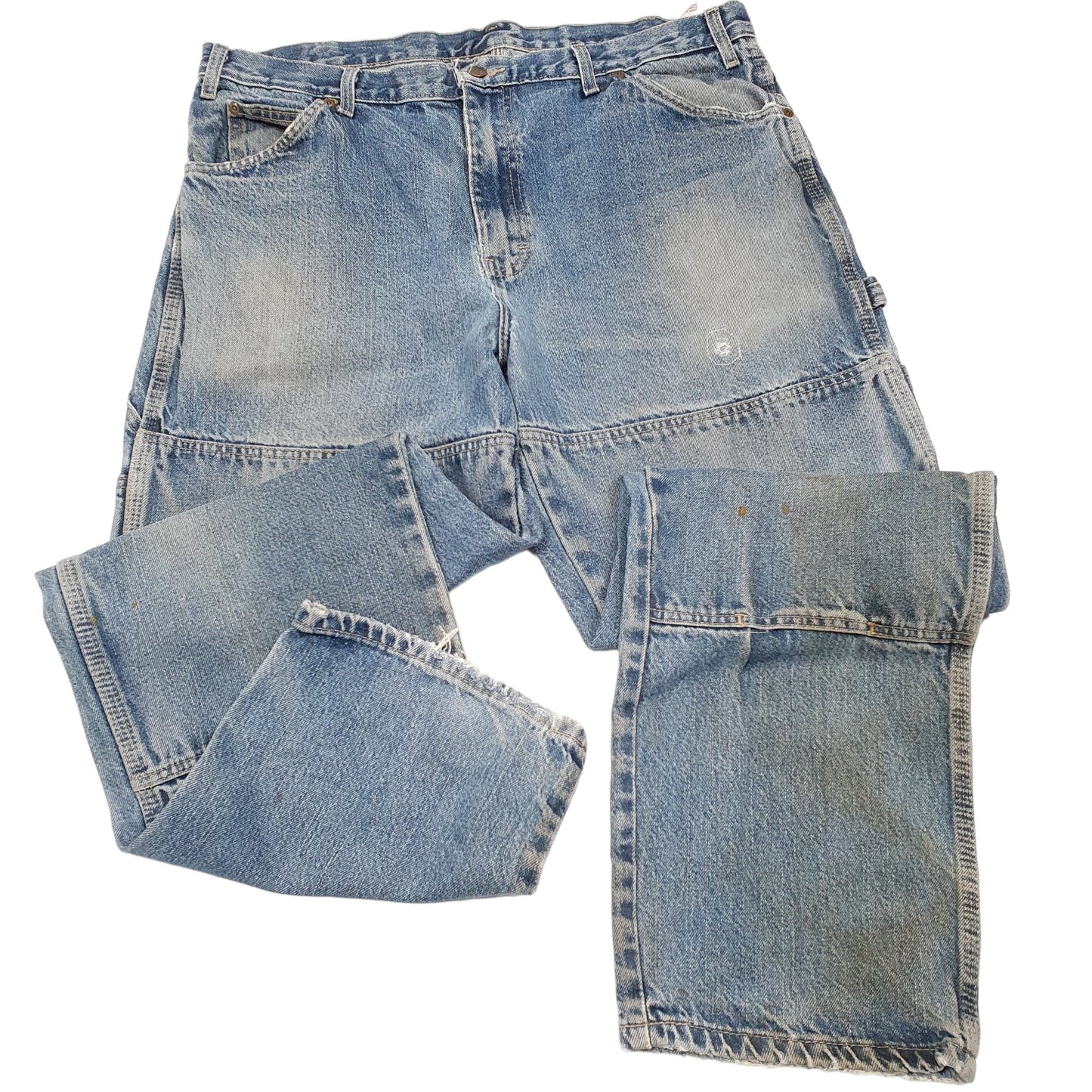 Mens Blue Dickies Double Knee Carpenter JeansW36 L32