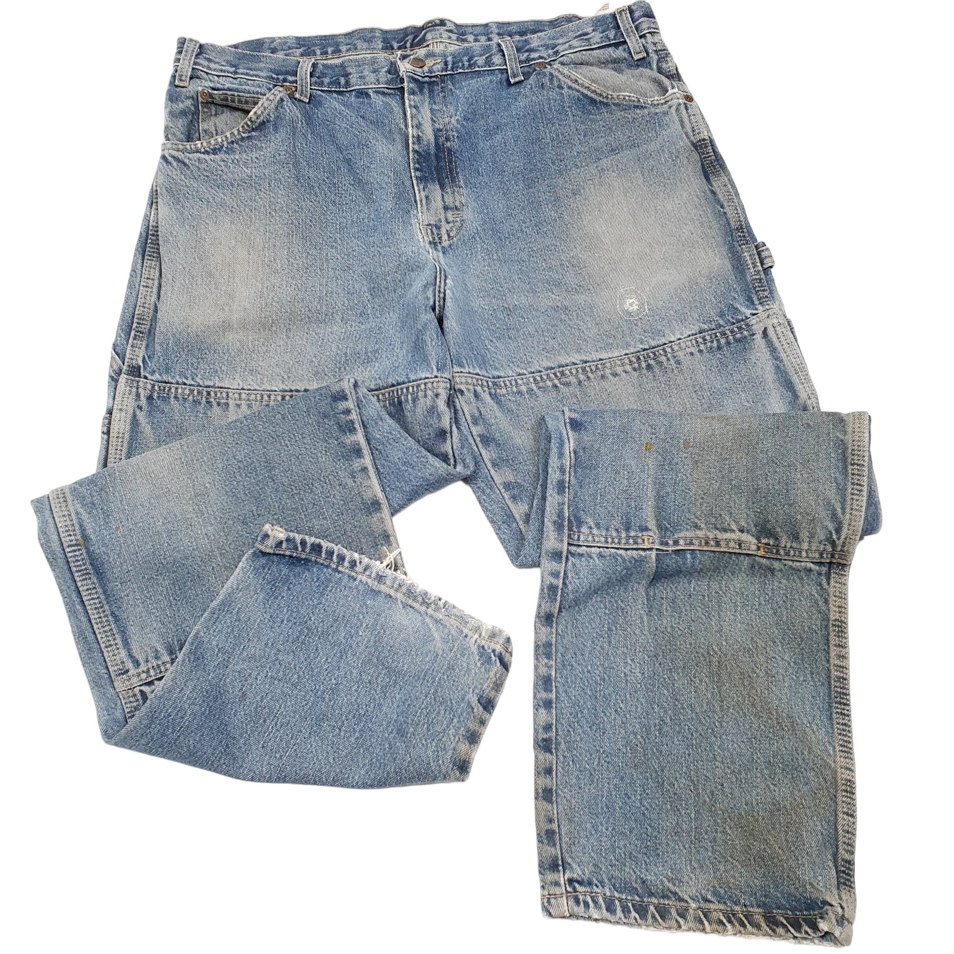 Mens Blue Dickies Double Knee Carpenter JeansW36 L32