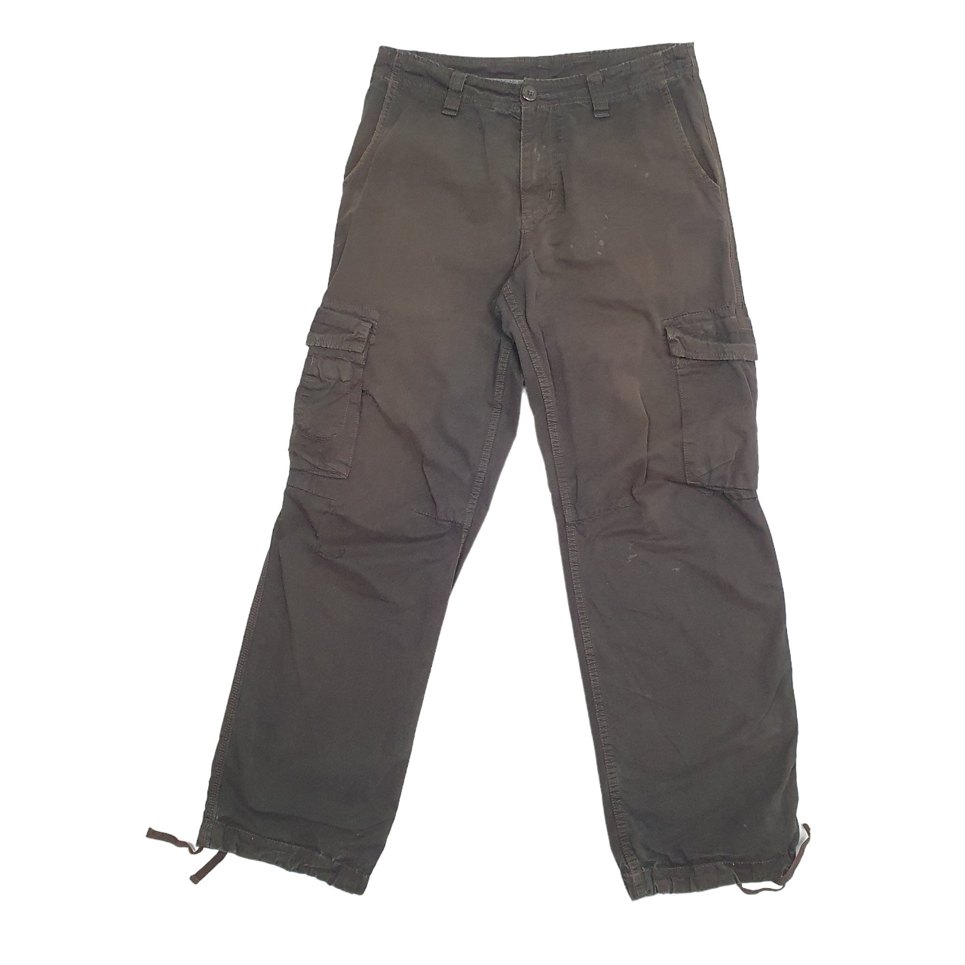 Mens Black Carhartt  Cargo Trousers