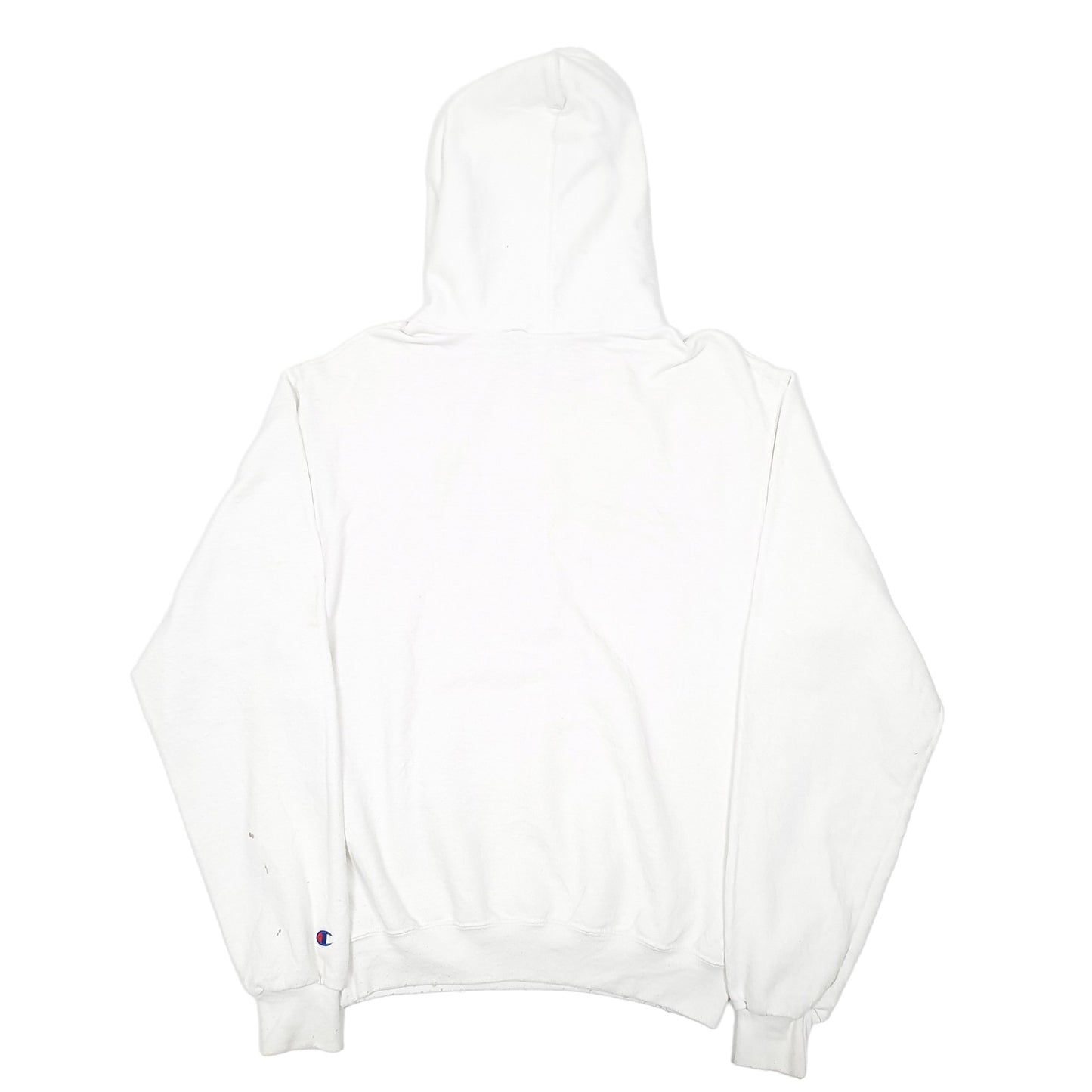 Mens White Champion Tampa College Football USA Hoodie Jumper