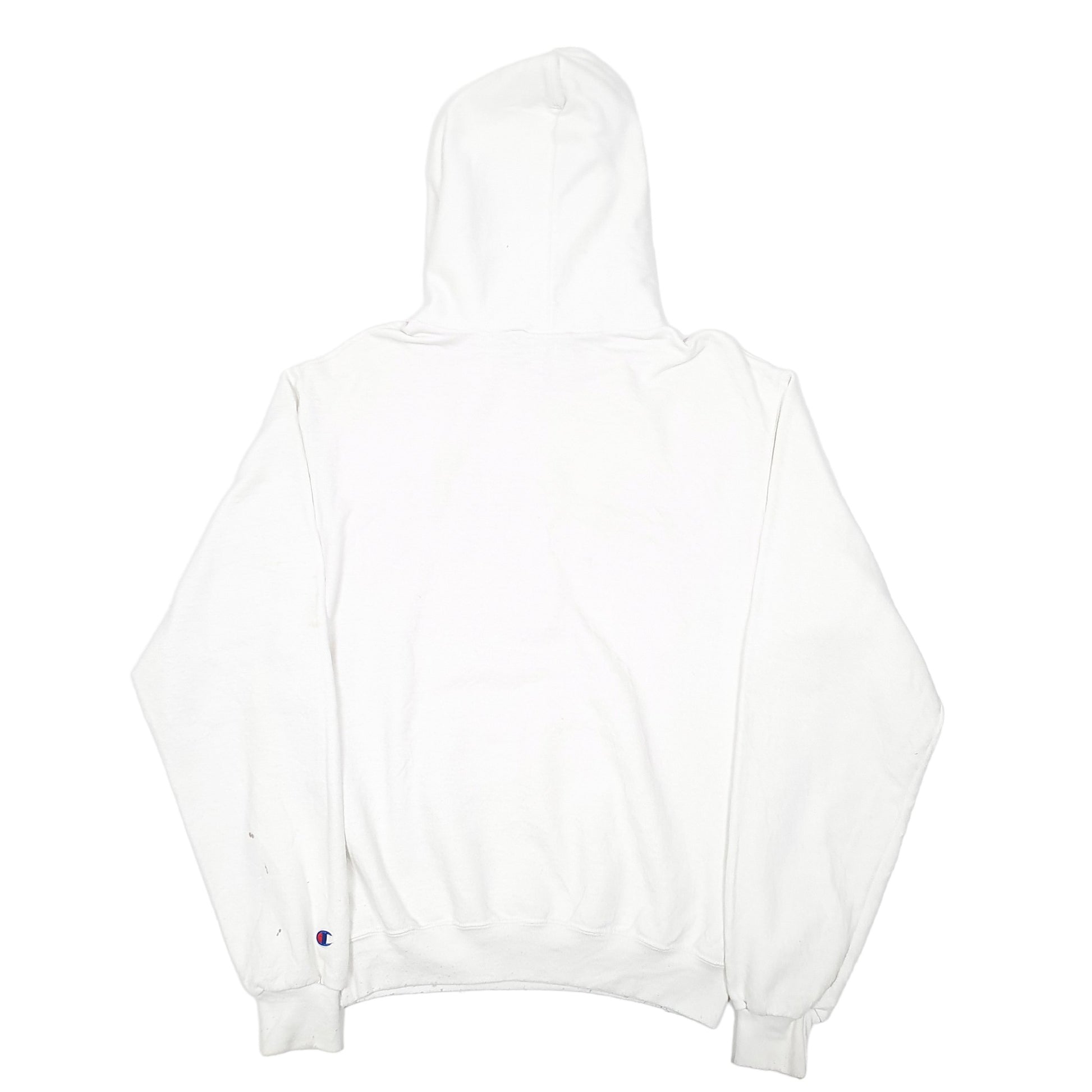 Mens White Champion Tampa College Football USA Hoodie Jumper