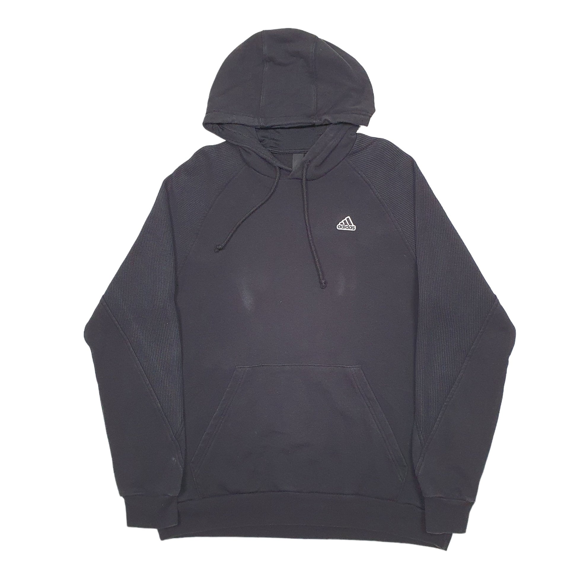 Mens Black Adidas  Hoodie Jumper