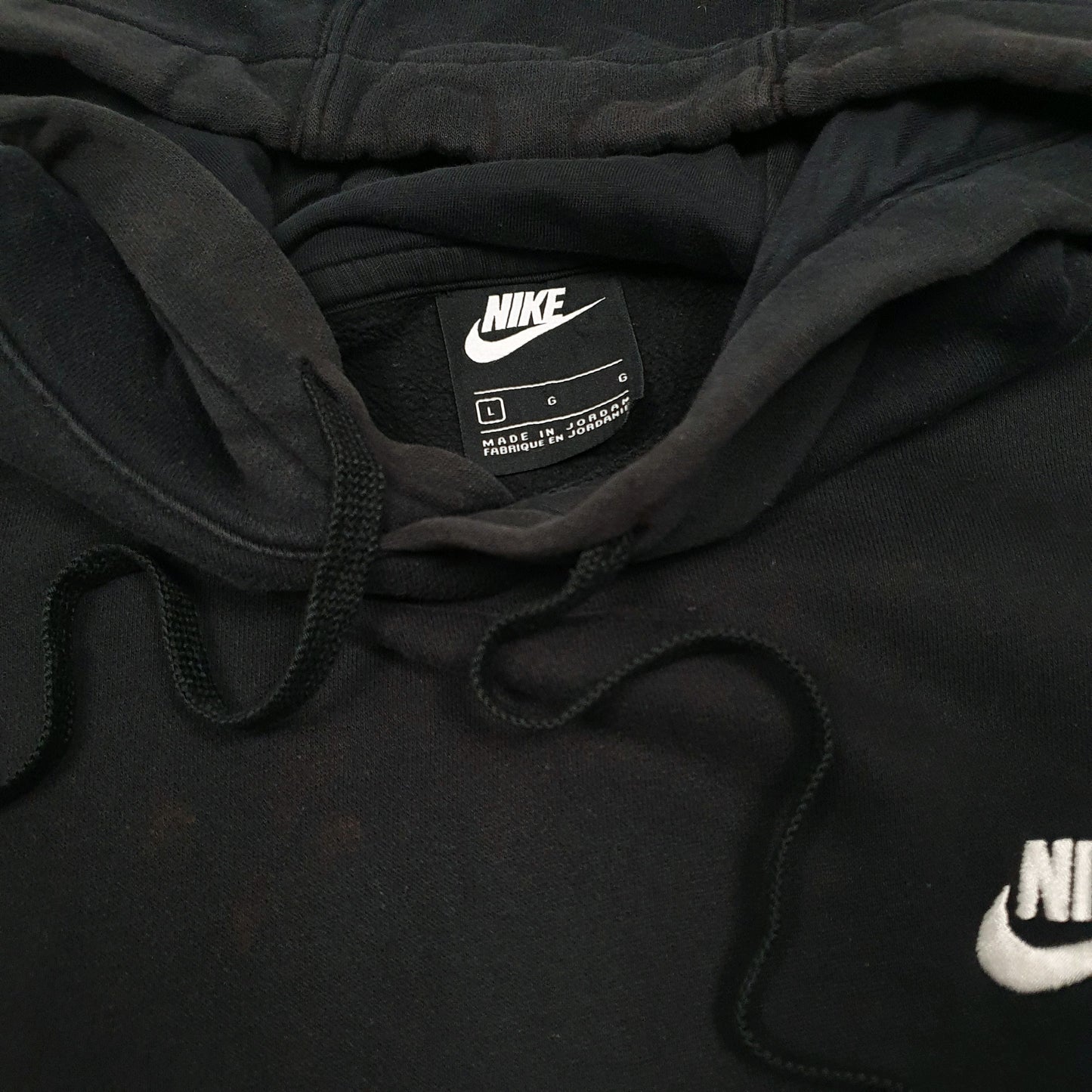 Mens Black Nike  Hoodie Jumper