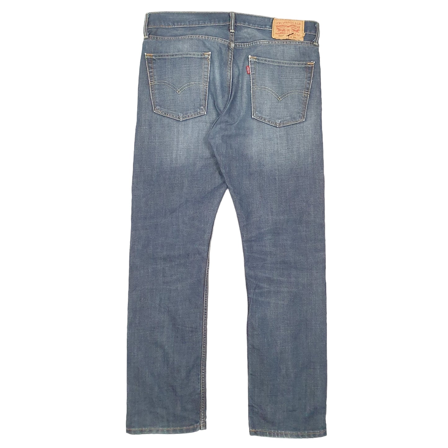 Mens Blue Levis  513 JeansW34 L32