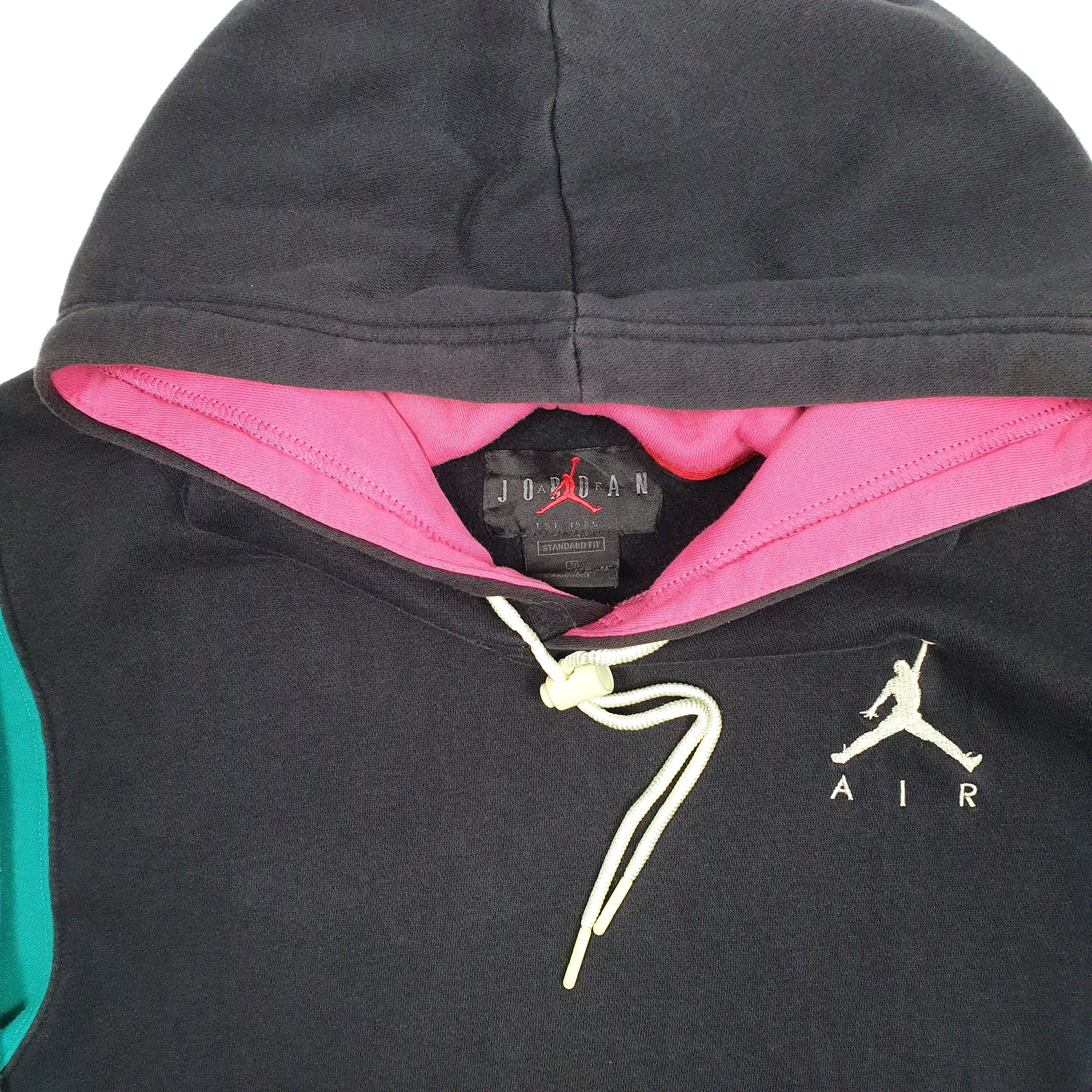 Mens Black Nike Air Jordan Basketball Hoodie Jumper