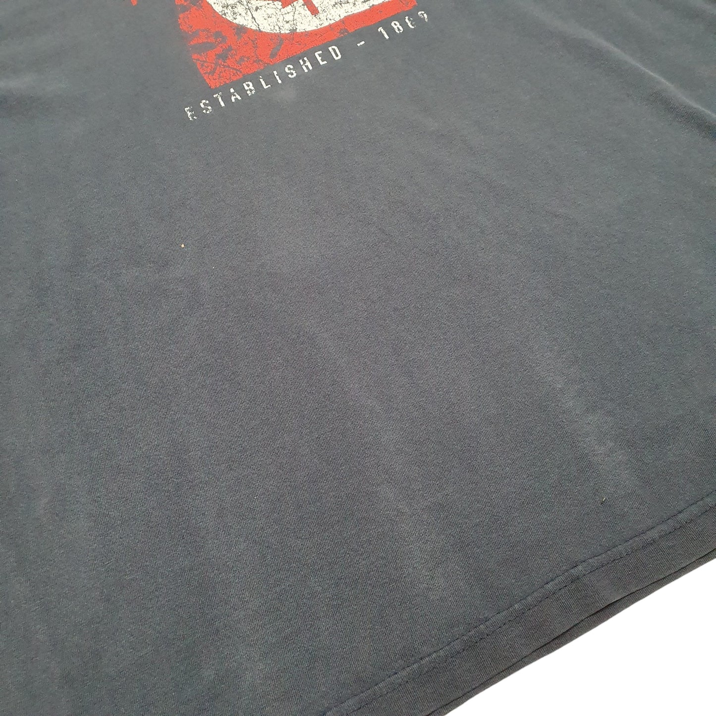 Mens Navy Carhartt Carpenter Short Sleeve T Shirt