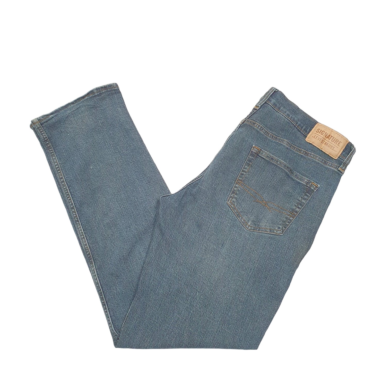 Mens Blue Levis Stretch Signature JeansW34 L32