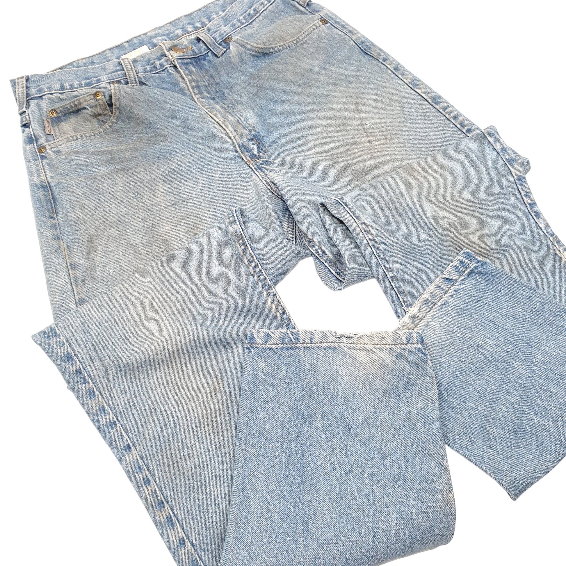 Mens Blue Carhartt Traditional B18 JeansW34 L34