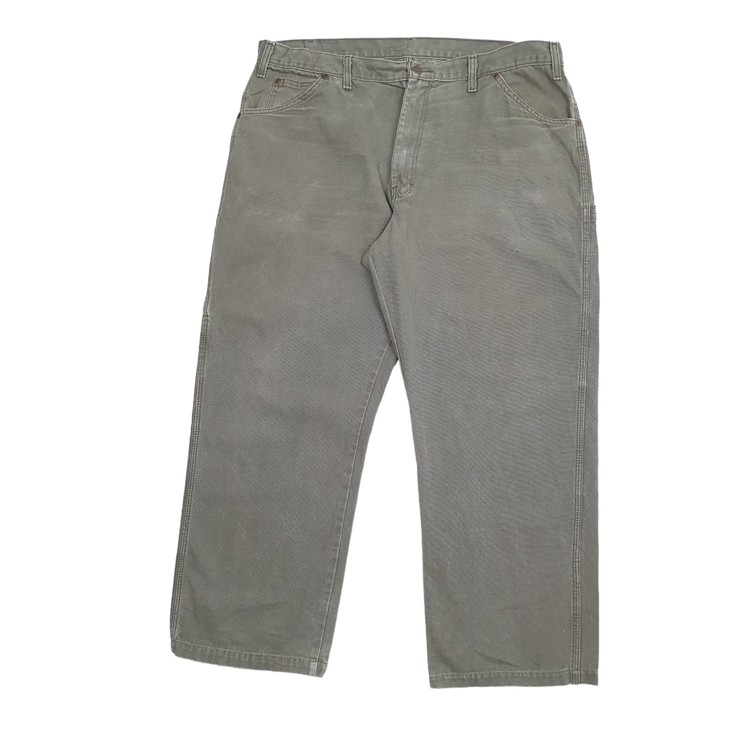 Mens Khaki Dickies  Carpenter Trousers