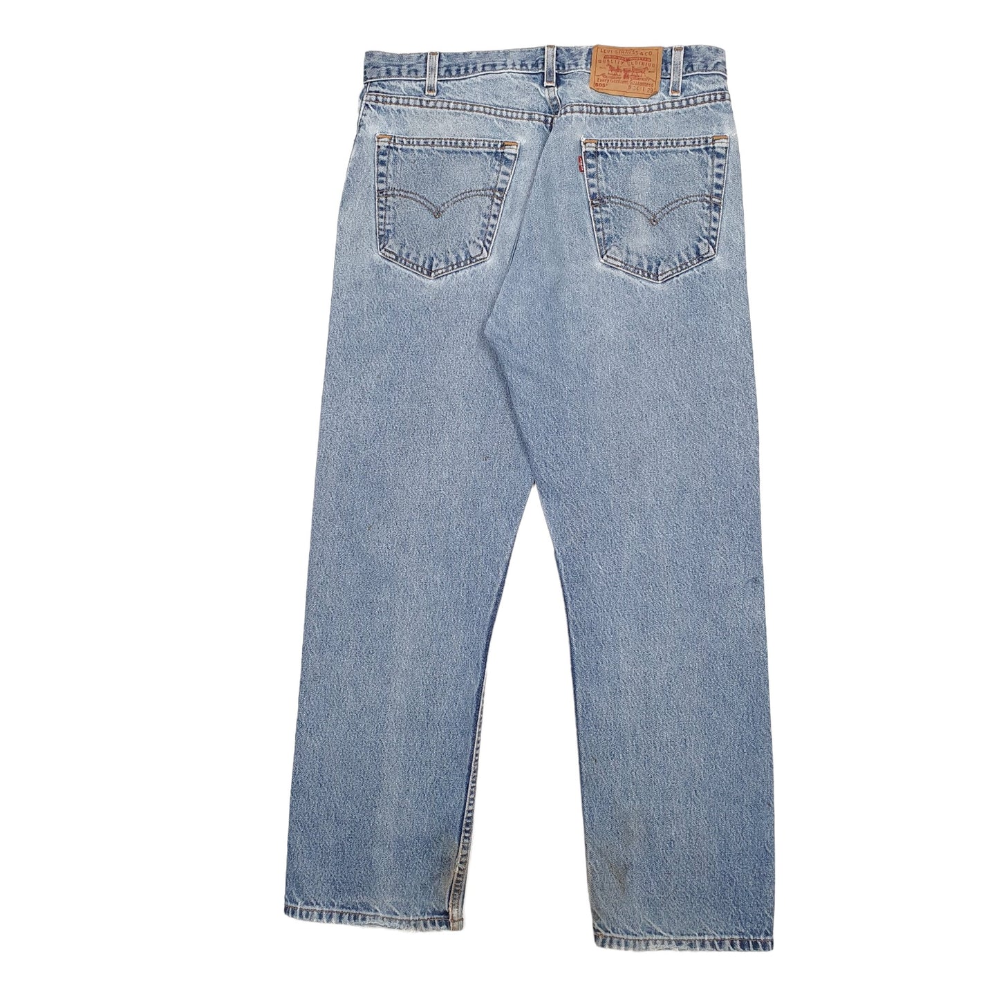 Mens Blue Levis Vintage 90's 505 JeansW34 L29