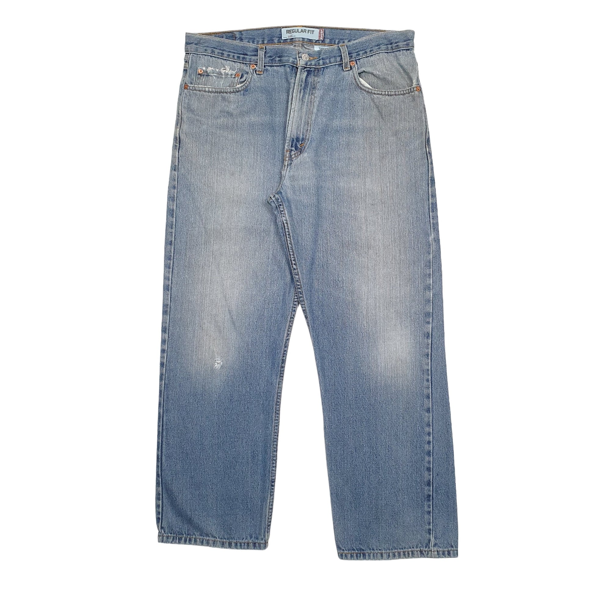 Mens Blue Levis  505 JeansW36 L29