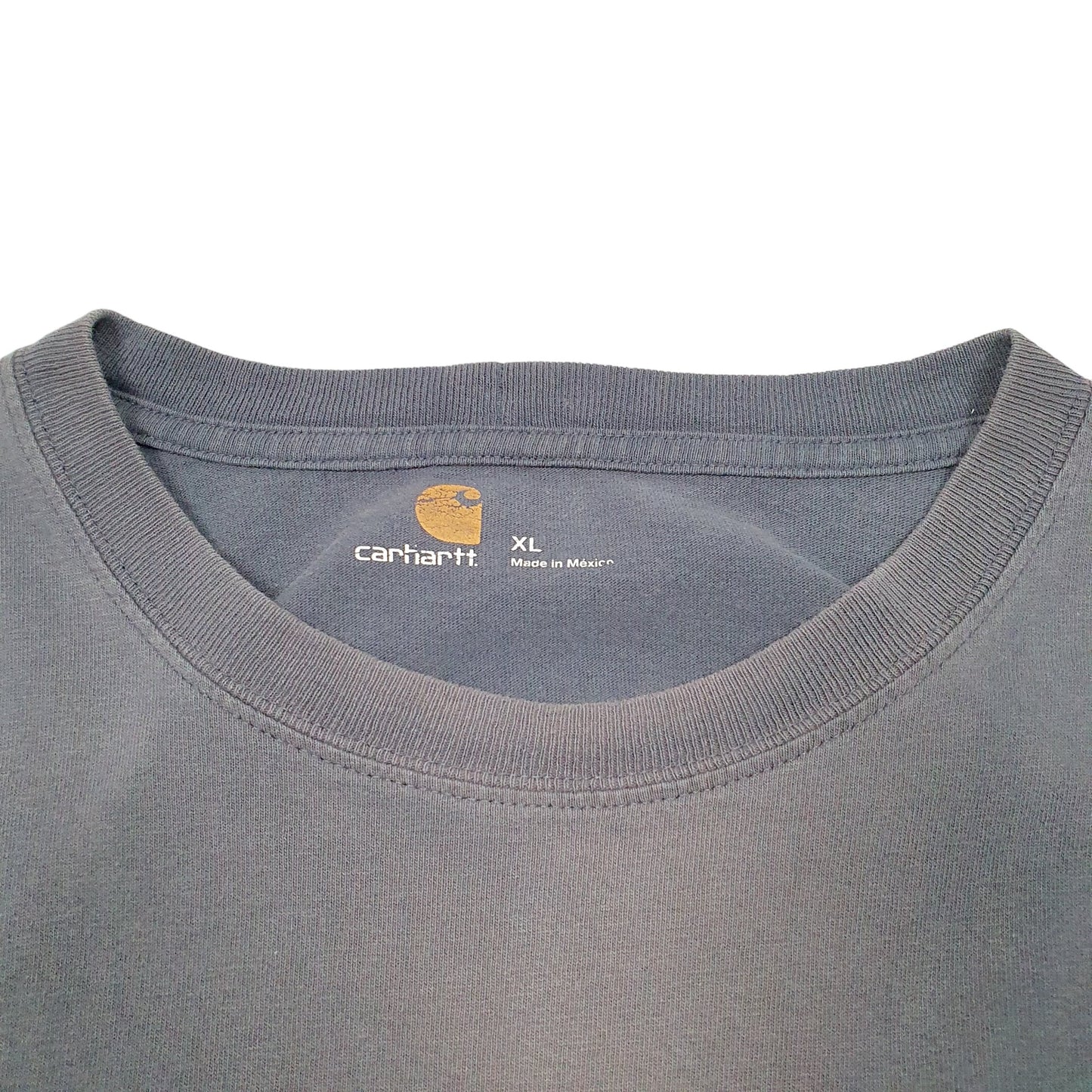 Mens Grey Carhartt  Long Sleeve T Shirt