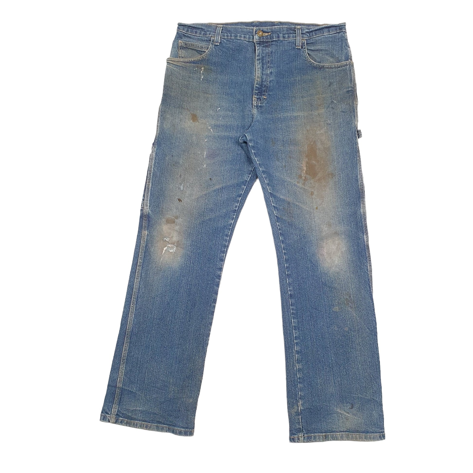 Mens Blue Dickies Carpenter Carpenter Trousers