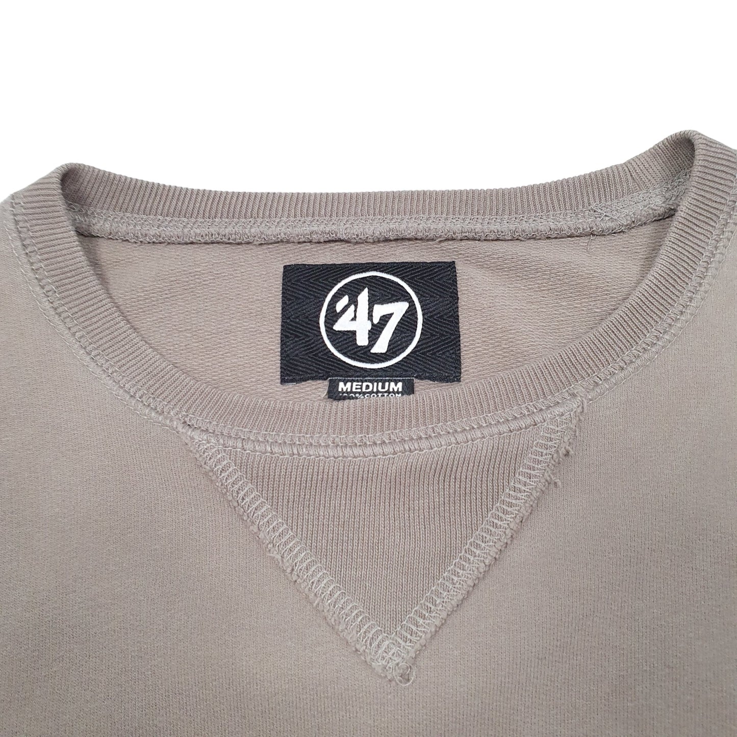 Mens Grey 47 NFL Green Bay Packers Football Crewneck Jumper