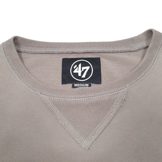 Mens Grey 47 NFL Green Bay Packers Football Crewneck Jumper