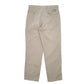 Mens Beige Dockers Light Weight Double Pleated Corduroy Trousers