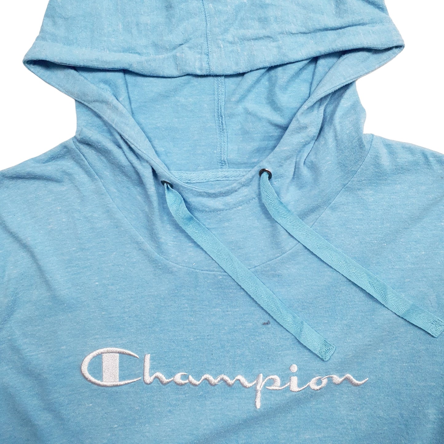 Mens Blue Champion  Hoodie Jumper