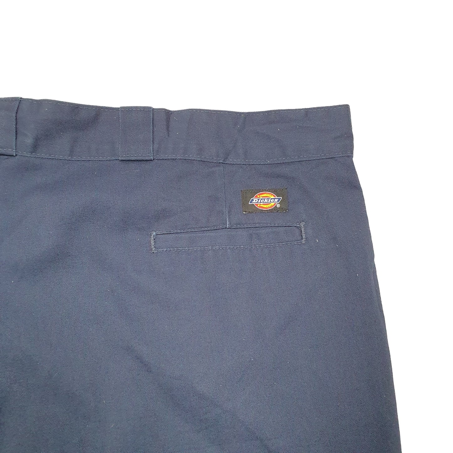 Mens Navy Dickies Loose Work Cargo Shorts