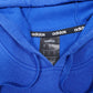 Mens Blue Adidas  Hoodie Jumper