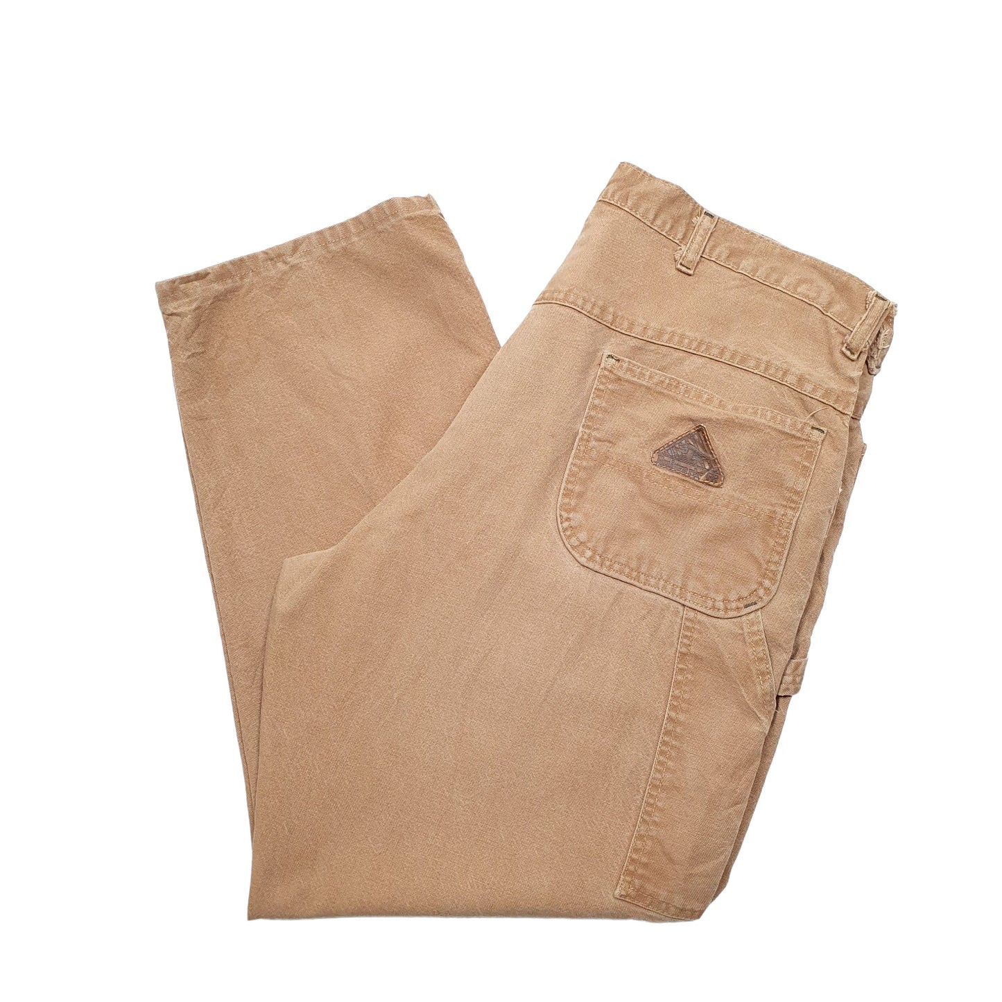 Mens Tan Bulwark  Carpenter Trousers