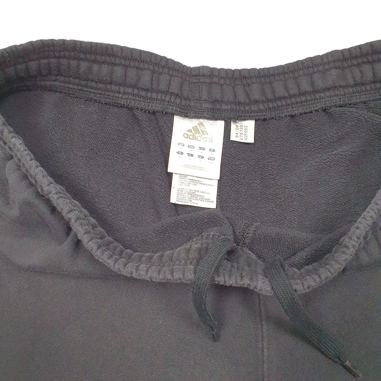 Mens Black Adidas  Jogger Trousers