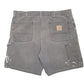 Mens Black Carhartt  Carpenter Shorts