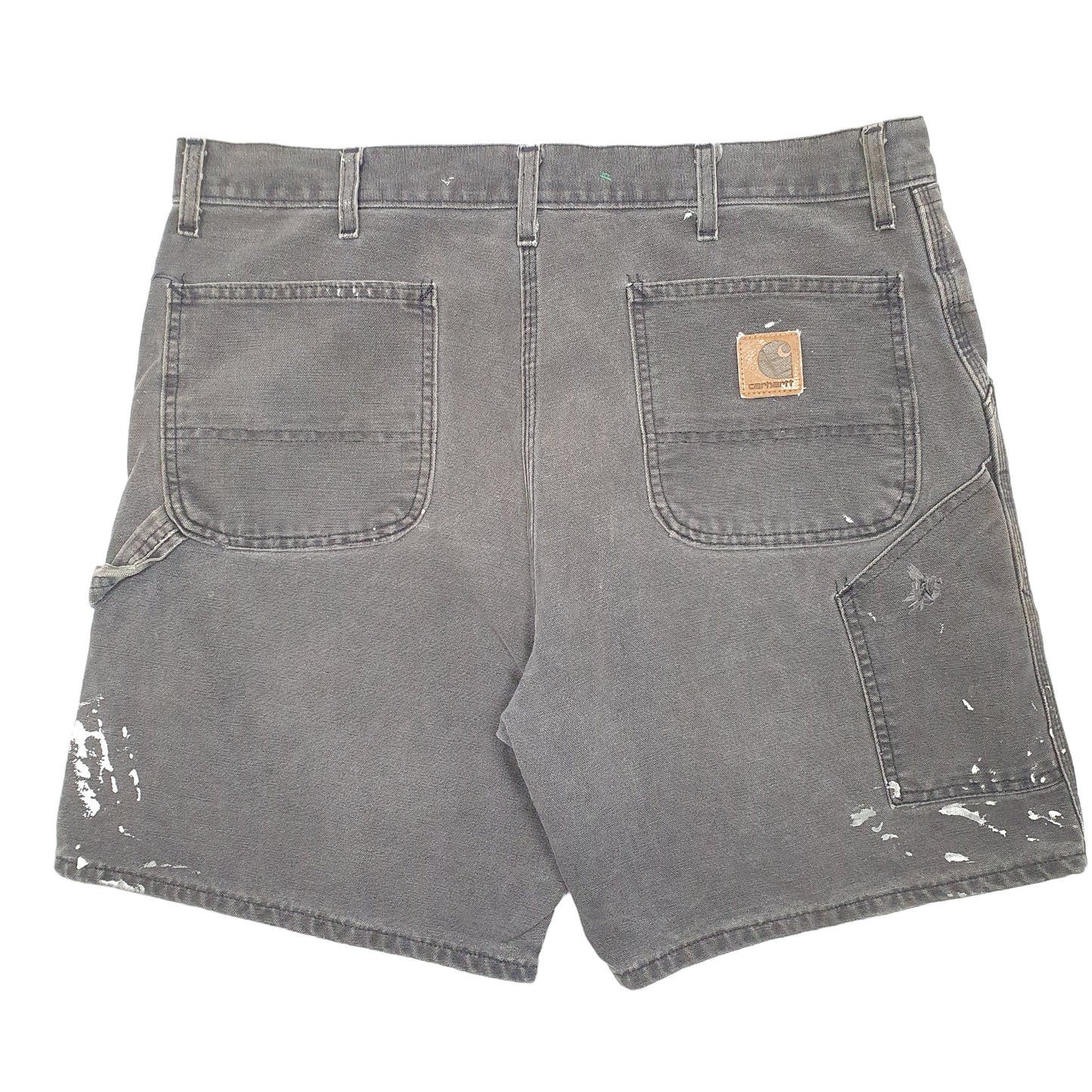 Mens Black Carhartt  Carpenter Shorts
