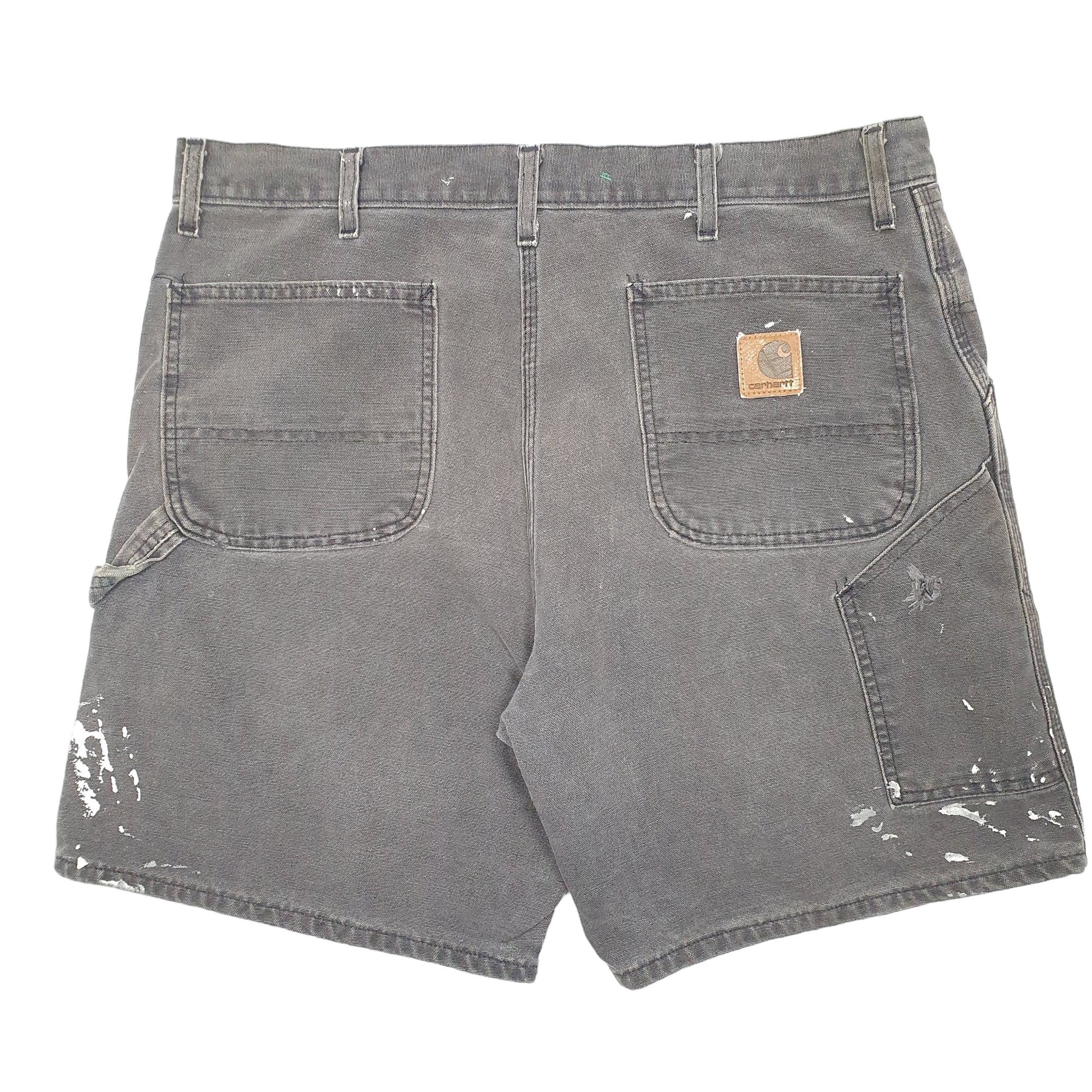 Mens Black Carhartt  Carpenter Shorts